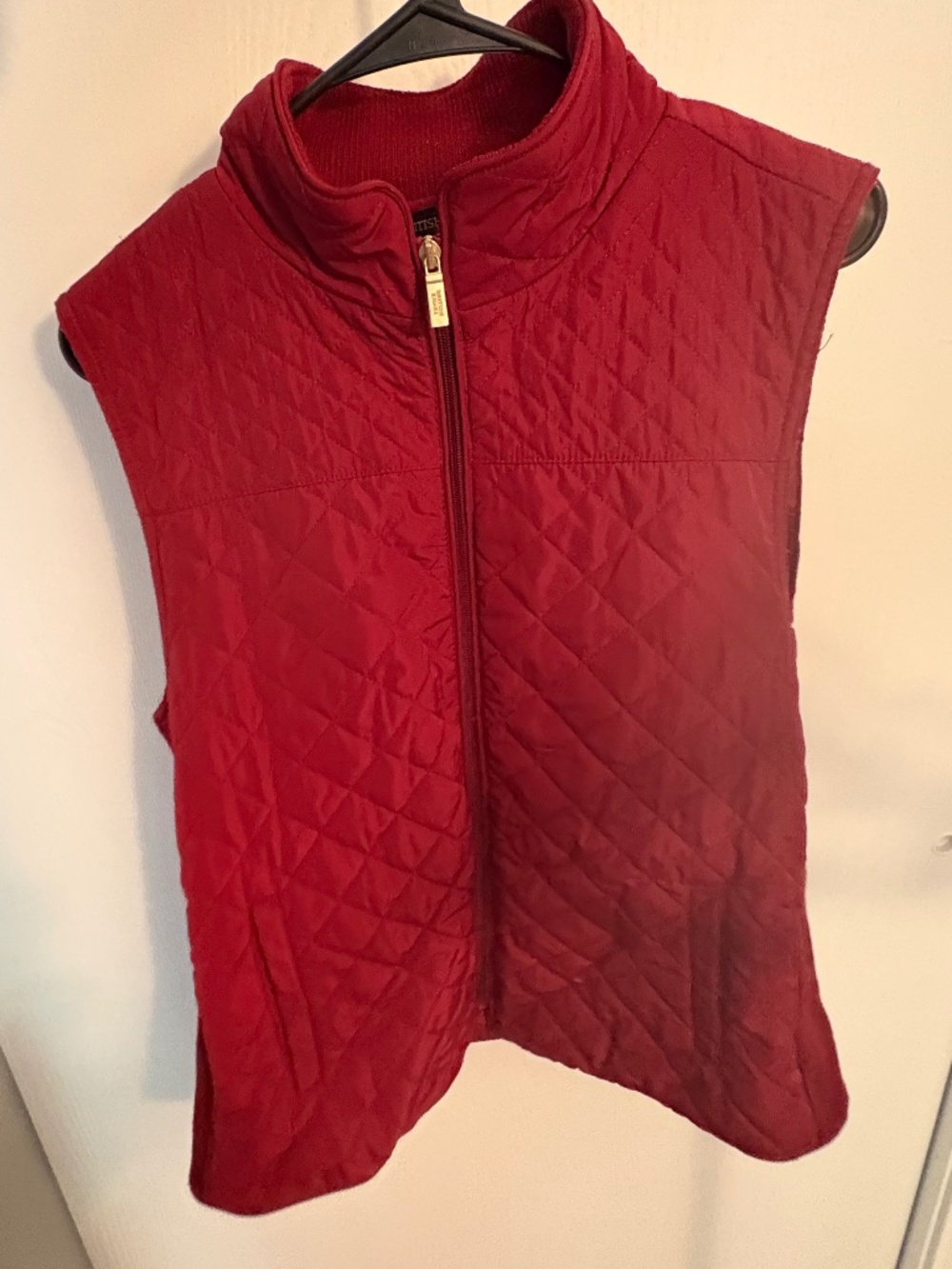 Red British Khaki Women's Vest Size XL